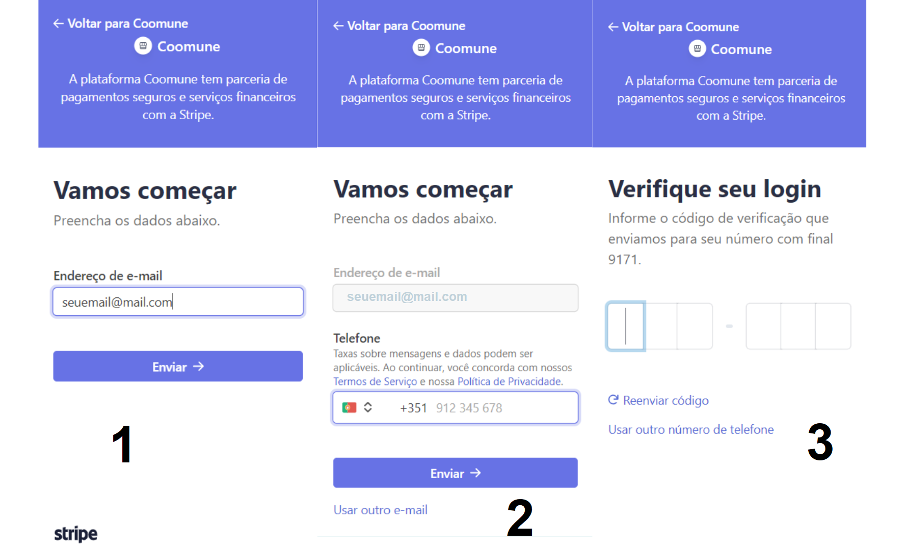 Formulário de Informações Pessoais